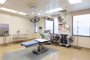 Image of an empty operating room.